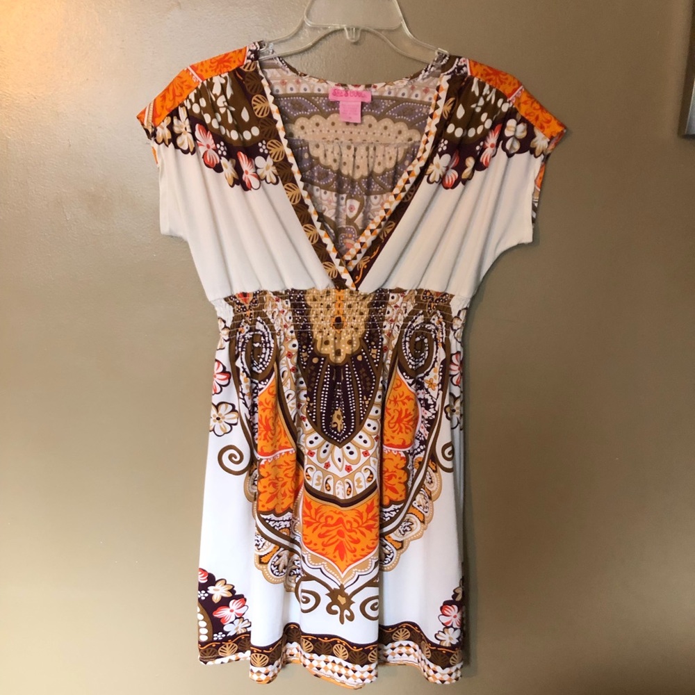 She's Cool Bohemian Boho Dress M